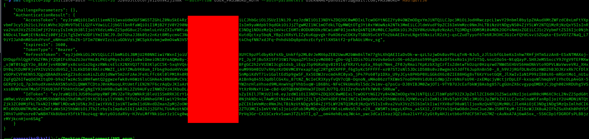 JWT Token Response