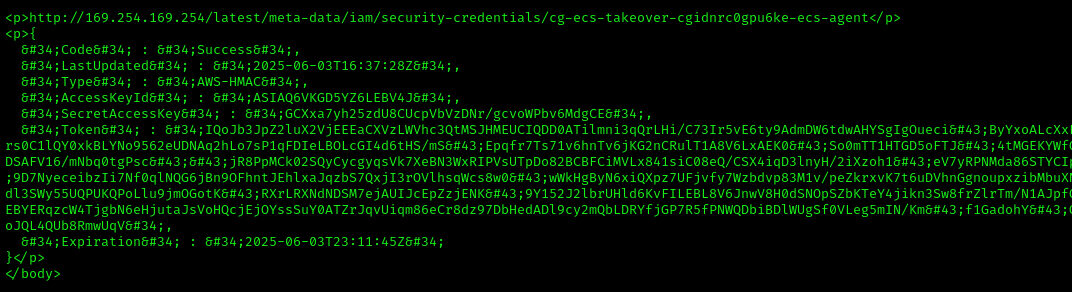 Initial Credentials Dump