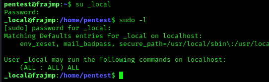 Full sudo access