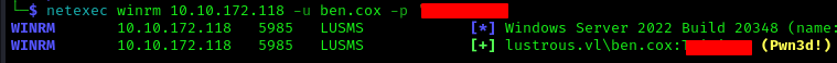 WinRM Access