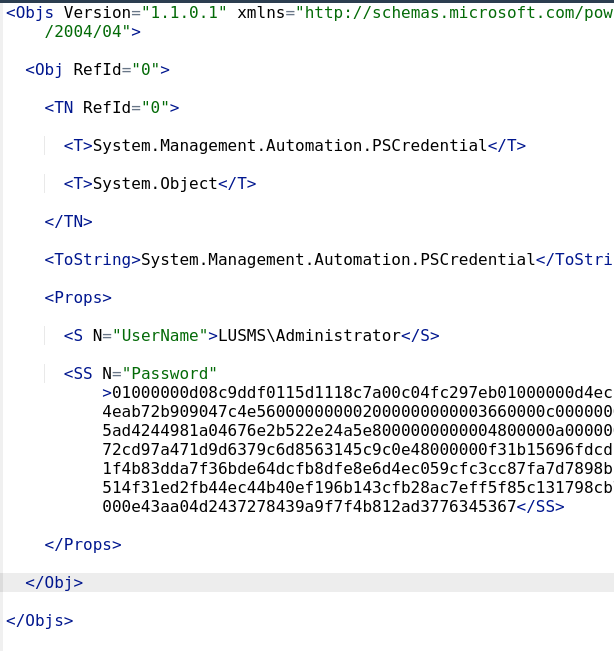 XML Opened