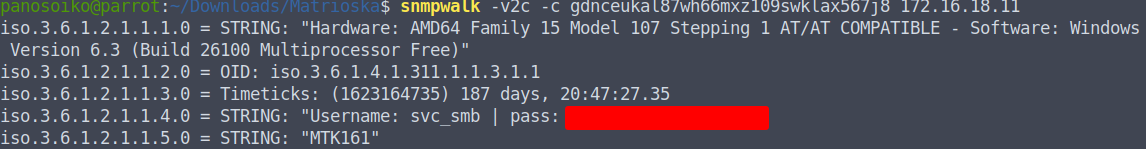 snmpwalk-creds
