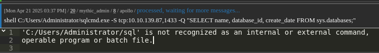 SQL Command Tool Renamed