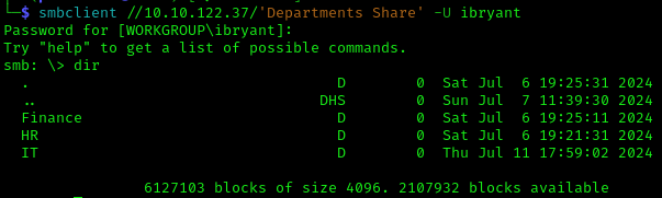 Departments Share Contents