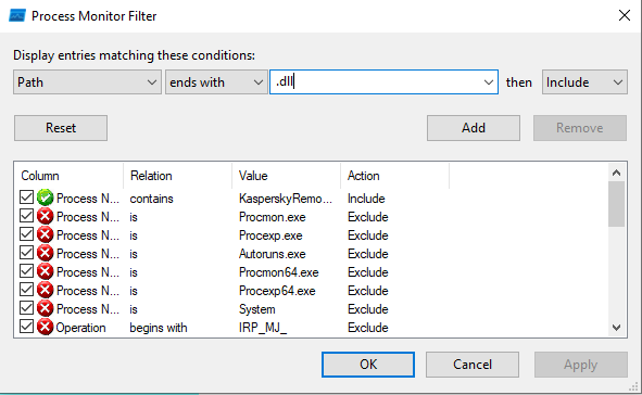 DLL Filter